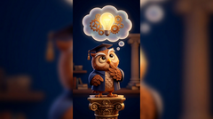 Avatar da trilha Athena — matemática em passos com evolução visível